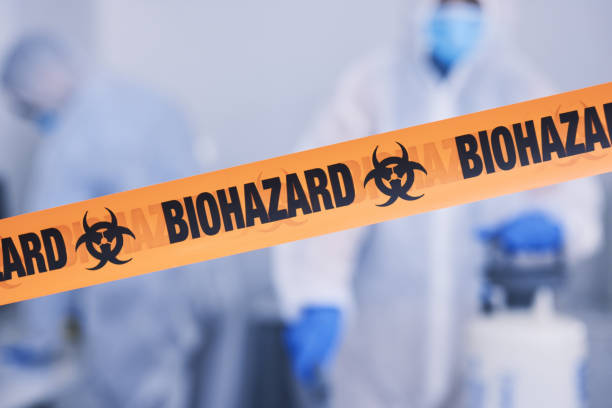 Professional Infectious Disease Decontamination technician working in Coldspring, TX